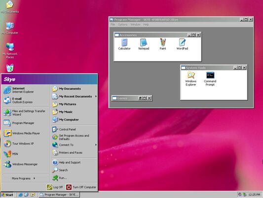 Windows XP Delta Edition — модификация с улучшенным дизайном и отменёнными функциями