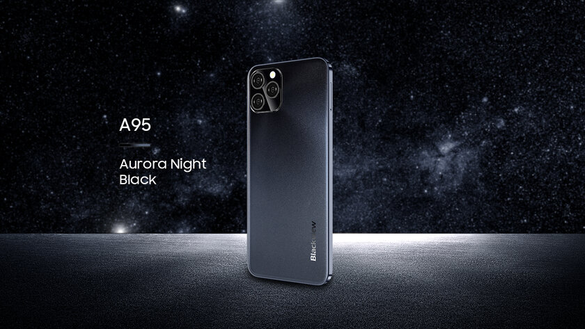 Blackview представила стильный смартфон A95: с тремя камерами, яркими цветами и низкой ценой