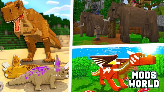 Mods World for Minecraft 1.0. Скриншот 3