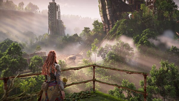 Хороший эксклюзив Playstation с детскими проблемами. Обзор Horizon Worbidden West — Геймплей. 6