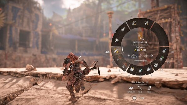Хороший эксклюзив Playstation с детскими проблемами. Обзор Horizon Worbidden West — Боевка и прокачка. 10