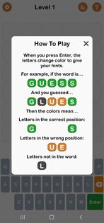WordGuess – вызов своему мозгу 1.0.6. Скриншот 6