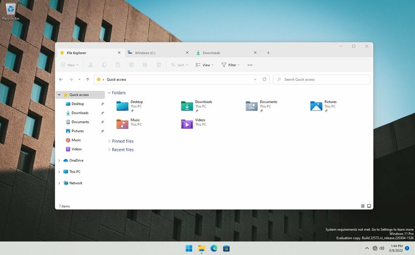 В Windows 11 возвращается функция из Windows 95. «Проводник» наконец станет удобным