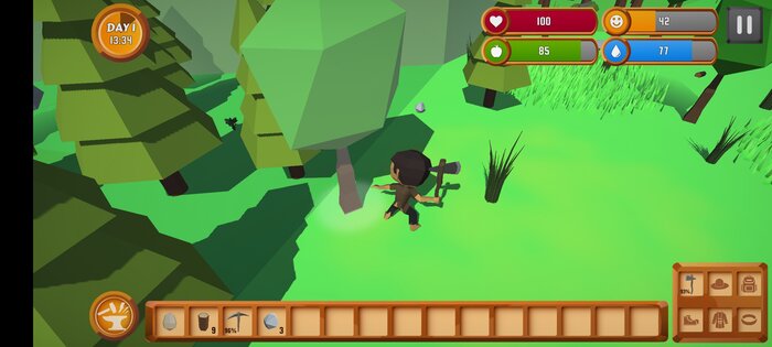 Lost — Low Poly Survival 1.0.1. Скриншот 2