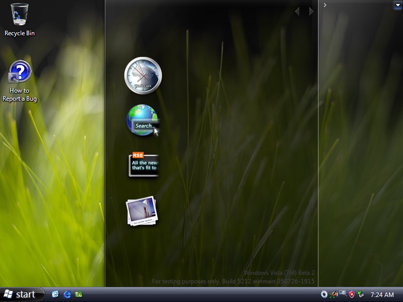 Как выглядел первый 3D-эффект переключения окон в Windows из 2005 года