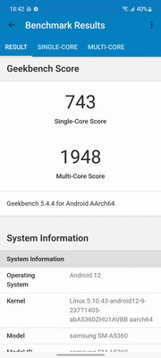 Новый Samsung с флагманскими функциями, но недорогой. Обзор Galaxy A53 — Программное обеспечение и производительность. 2