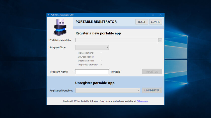 Эти бесплатная утилита делает Portable-приложения программами по умолчанию