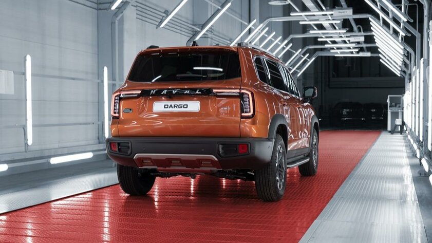 В России стартовало производство кроссовера Haval Dargo, причём по полному циклу
