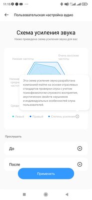 И низкую цену сохранили, и характеристики прокачали. Обзор Realme Buds Air 3 — Приложение и персонализация аудио. 14