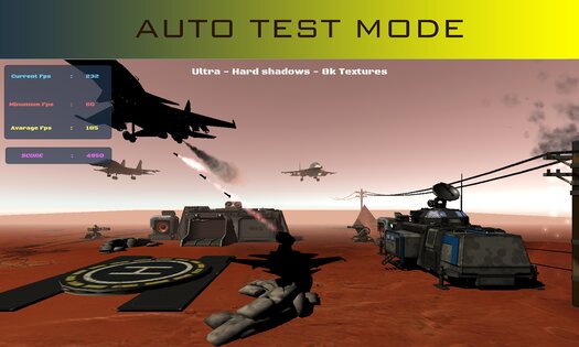 FPS Test 3D Benchmark 68.0. Скриншот 2