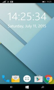 WinDroid Lollipop. Скриншот 1