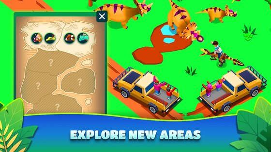 Idle Dinosaur Park Tycoon 2.0.6. Скриншот 3