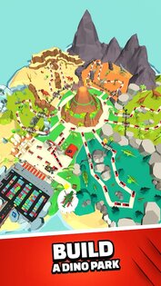 Idle Dino Park 1.9.5. Скриншот 1