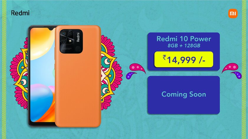 Xiaomi представила Redmi 10 Power с огромной батареей. Цена удивительно низкая