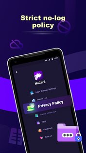 NoCard VPN 1.34.02. Скриншот 5