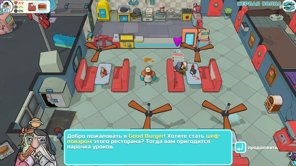 Очень необычные игры от Daedalic. В одной нужно делать котлеты из посетителей