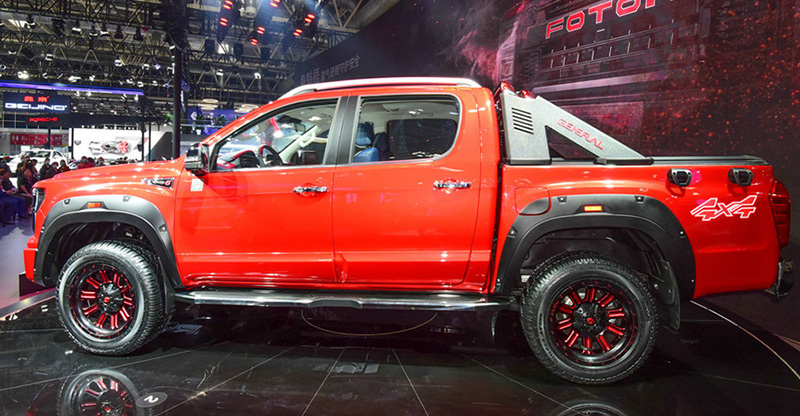 Как Raptor, только Foton: в Россию привезут стильный рамный пикап