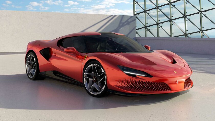 Представлен Ferrari SP48 Unica: единственный в мире суперкар без заднего стекла