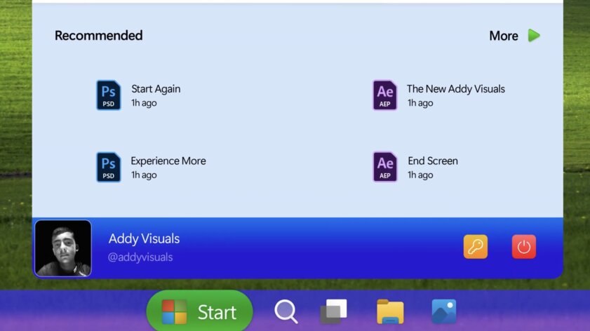 Если бы Windows XP вышла в 2022 году, она бы выглядела так. ИДЕАЛЬНАЯ!