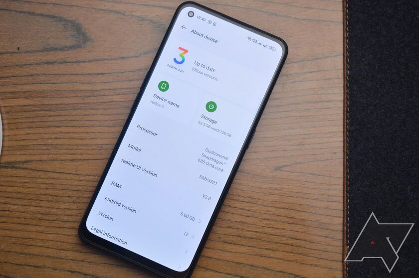 Обзор Realme 9: современная система превыше всего — Софт, производительность и автономная работа. 1