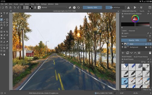Krita 5.2.9. Скриншот 11