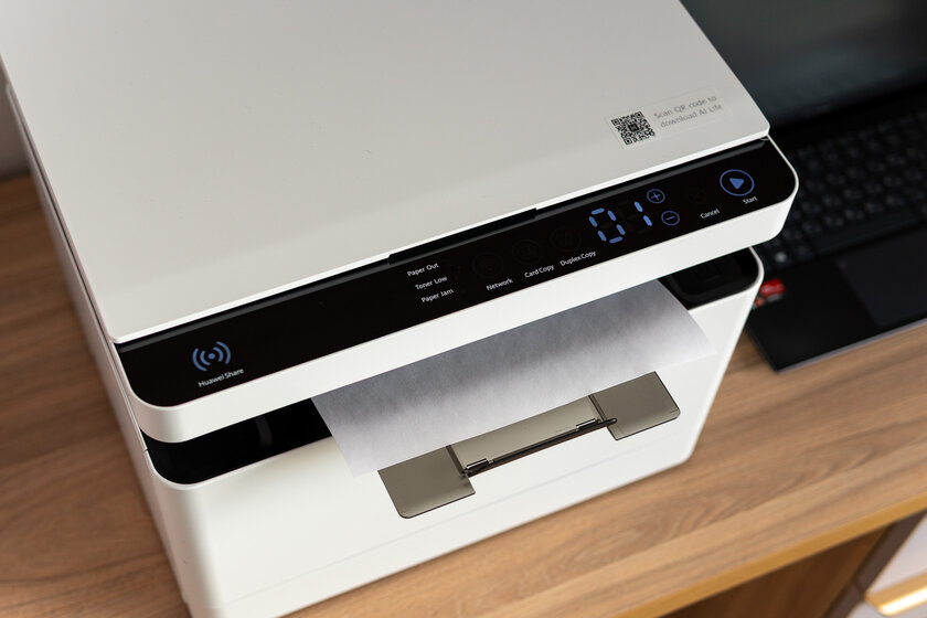 Обзор Huawei PixLab X1: 15 000 страниц на одном картридже и встроенный Wi-Fi — Печать и сканирование. 1