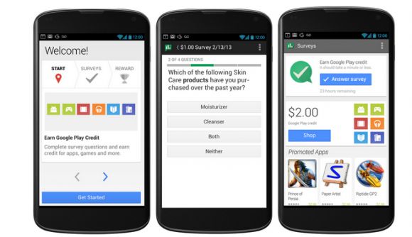 Зарабатываем на опросах вместе с Google Opinion Rewards
