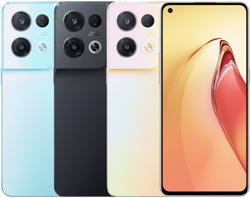 Дожили: обещают 3 года не занижать мощность смартфонов. Представлены OPPO Reno8