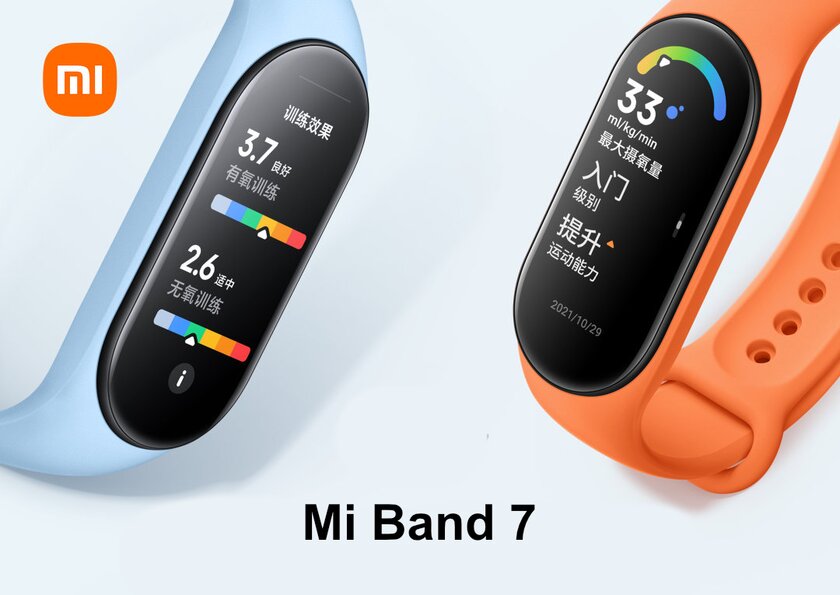 Xiaomi представила Mi Band 7 с улучшениями, о которых долго просили. Есть AoD!