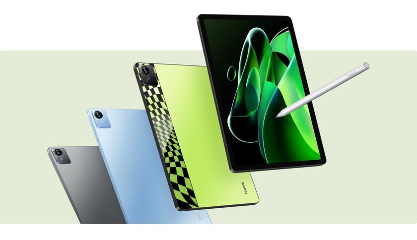 Realme представила планшет Pad X с очень странным дизайном. Смело