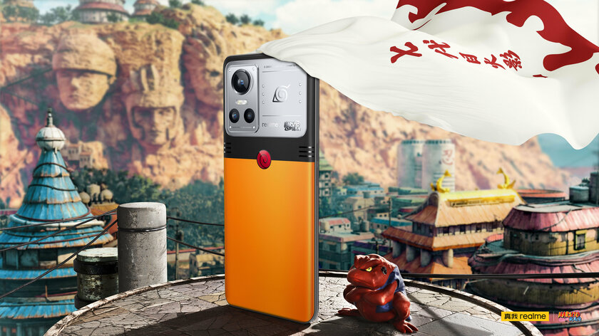 Наруто-фон: Realme представила специальную версию GT Neo 3. Переработали ВСЁ