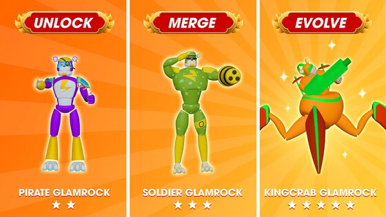 Merge Monster: Frog Evolution 3.1. Скриншот 19