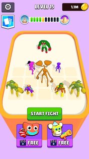 Merge Monster: Frog Evolution 3.1. Скриншот 21