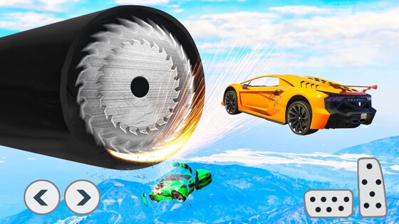 Superhero Car Stunts Racing 1.0.46. Скриншот 10