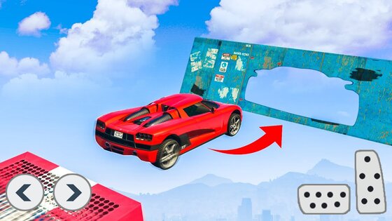 Superhero Car Stunts Racing 1.0.46. Скриншот 13