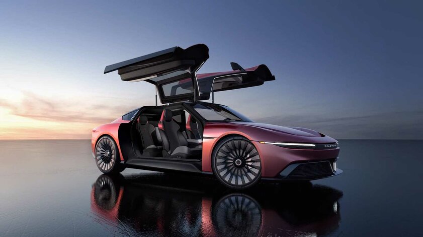 DeLorean вернулась спустя 40 лет и представила электромобиль Alpha5 с отсылками к оригиналу