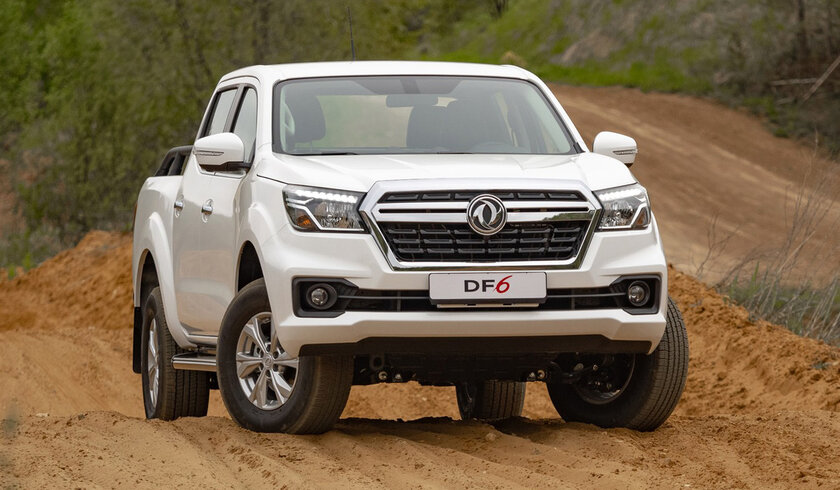 В России появился китайский пикап Dongfeng Rich 6 — родственник Nissan Navara