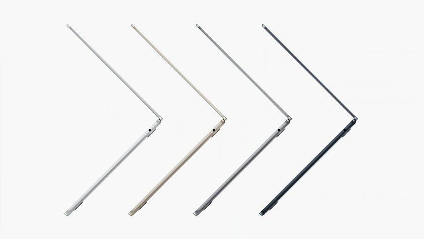 Новый MacBook Air получил яркие расцветки и новейший процессор M2
