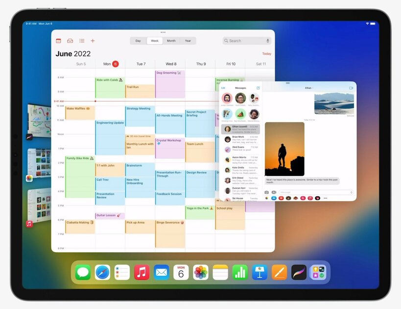 Представлена iPadOS 16: многозадачность как на MacBook