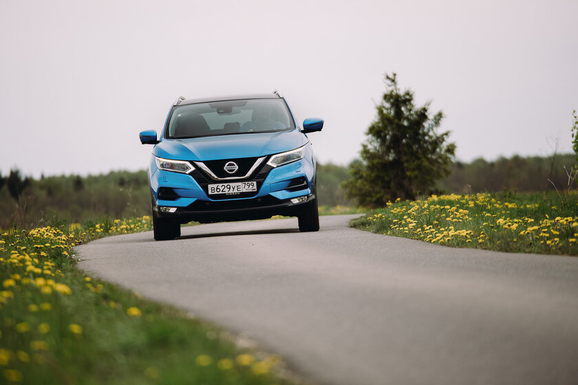 Чем может порадовать некогда очень популярное авто? Тест-драйв Nissan Qashqai (2021) — В путь. 8