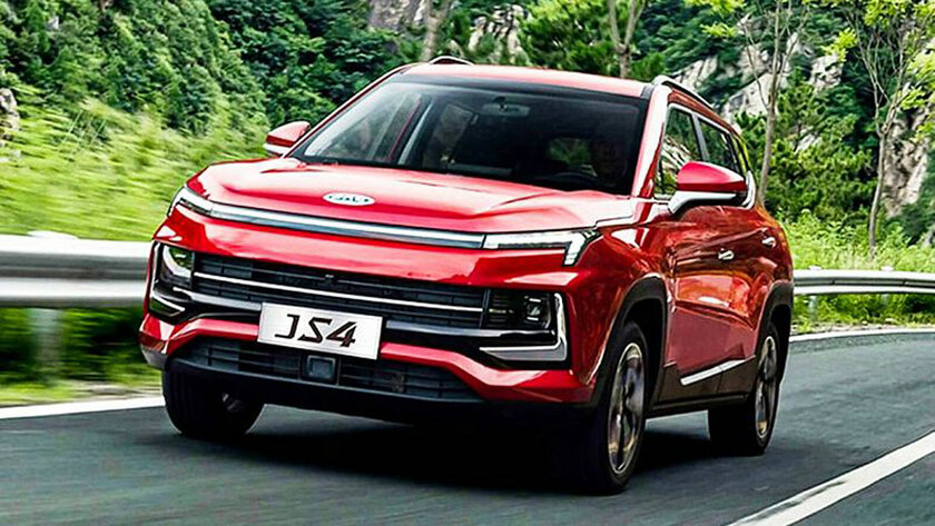 JAC JS4 на платформе Volkswagen появится в России уже в июле