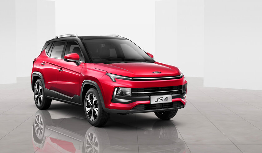 JAC JS4 на платформе Volkswagen появится в России уже в июле