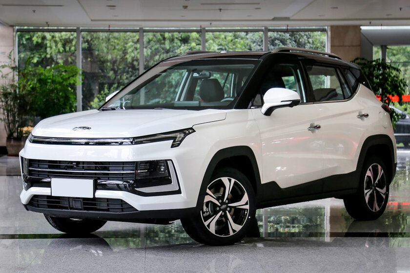 JAC JS4 на платформе Volkswagen появится в России уже в июле