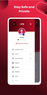 HiVPN 5.3.8. Скриншот 7