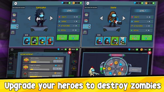 Impostors vs Zombies: Survival 1.3.4. Скриншот 6