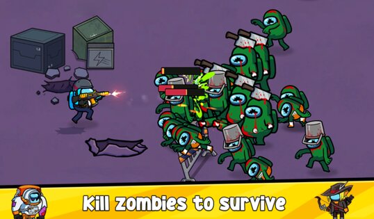 Impostors vs Zombies: Survival 1.3.4. Скриншот 10