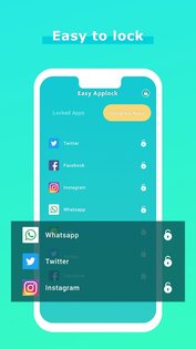 Easy AppLock 1.7.2. Скриншот 1