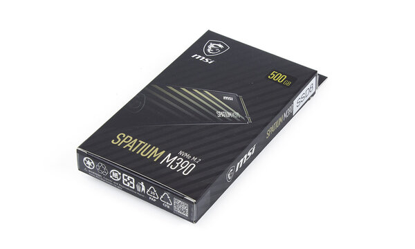 Дешев, но горяч. Обзор M.2 SSD MSI SPATIUM M390 500 Gb