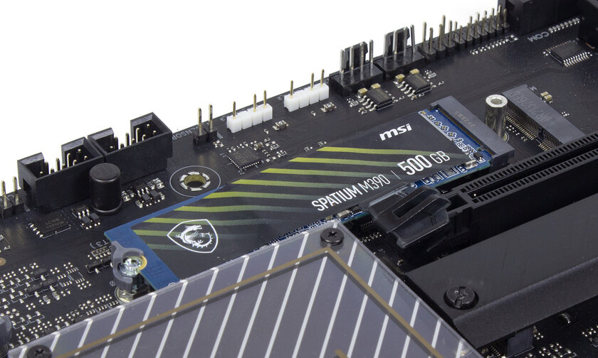 Дешев, но горяч. Обзор M.2 SSD MSI SPATIUM M390 500 Gb