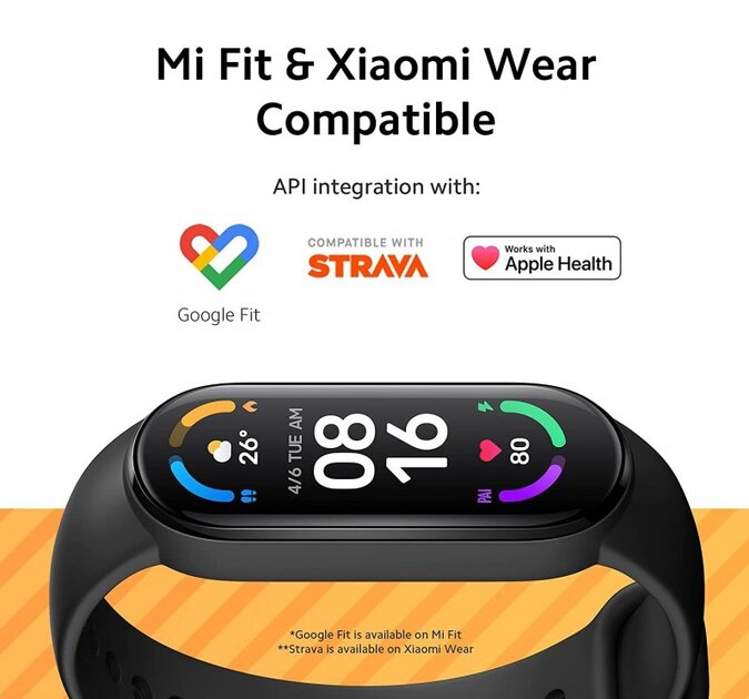 Стала известна цена Xiaomi Band 7 в преддверии глобального запуска. Браслет дорожает